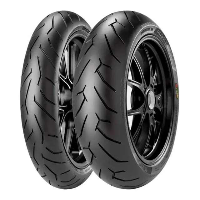 Kit cubierta pirelli diablo Rosso 2 140 70 17 + 110 70 17 Gi