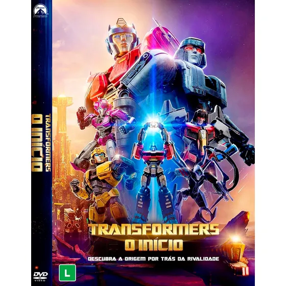 Dvd Filme: Transformers - O Início (2024) Dublado E Leg
