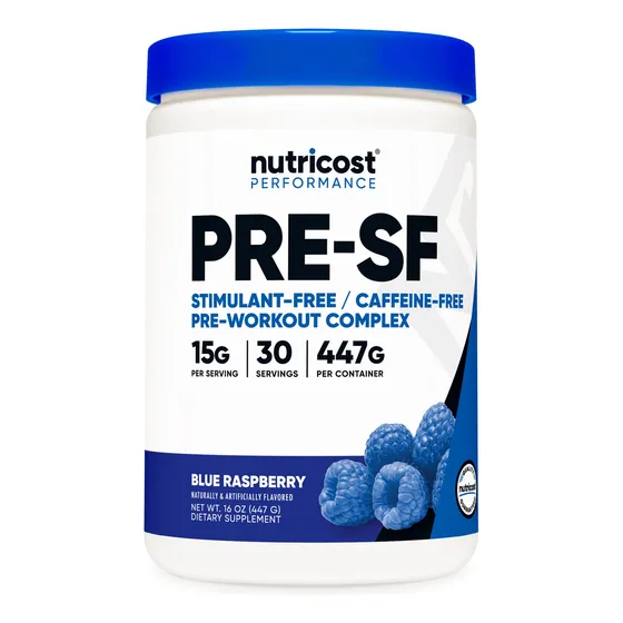 30 Porciones De Frambuesa Azul Sin Stim De Nutricost Para An
