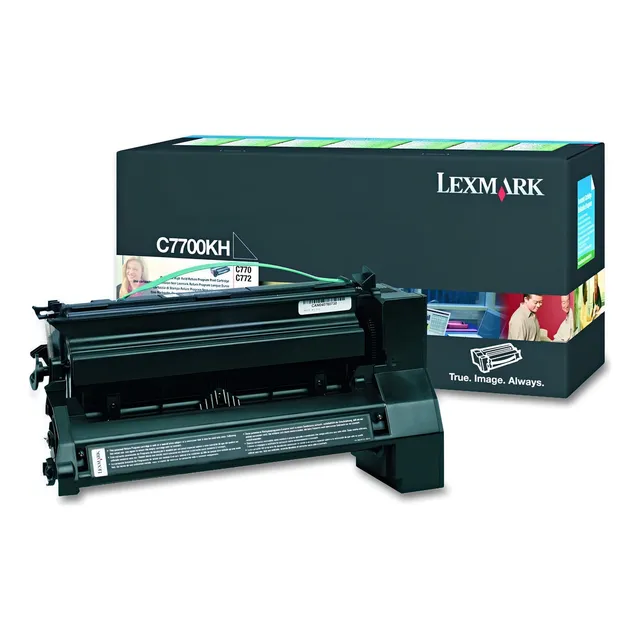 Tóner Lexmark C7700kh Color Negro