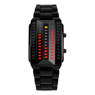 Reloj De Pulsera Skmei Matrix, Unisex, Unisex, Con Luz Led B Reloj De Pulsera Skmei Matrix, Unisex, Unisex, Con Luz Led B