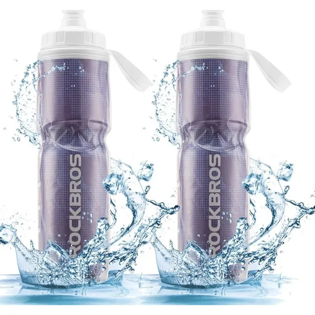 Termo O Botella De Agua Termica Rockbros Ciclimos 750ml Mora