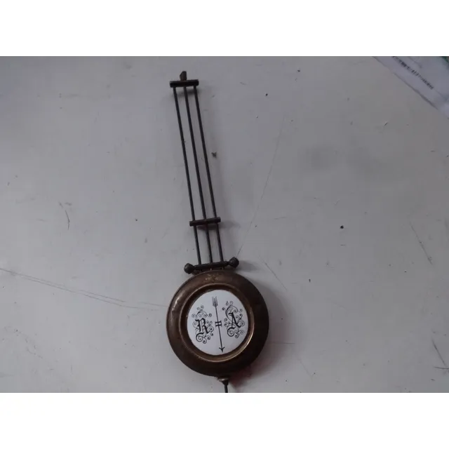 Péndulo De Reloj De Pared Ra Smf Antiguo Usado Restaurar