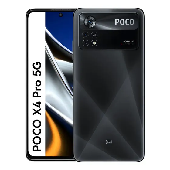 Xiaomi Pocophone Poco X4 Pro 5G (108 Mpx) Dual SIM 256 GB laser black 8 GB RAM | MercadoLibre