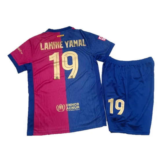 Uniforme Barcelona Personalizado Niño O Adulto