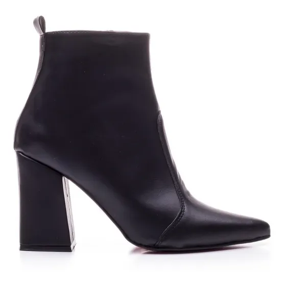 Botas Botinetas De Mujer Con Taco Alto Antideslizante Moda