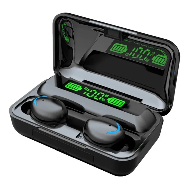 Auriculares Inalambricos Bt Tws Earbuds In-ear Stereo F9-5 Color Negro