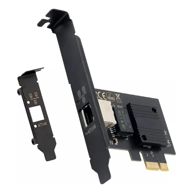 Tarjeta Red Ethernet Rj45 Pci-e 2.5gbps Chipset Intel I226 