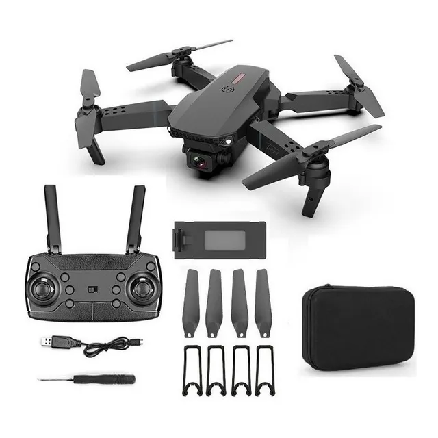 Uav Con Doble Cámara Gran Angular 4k Fpv120°
