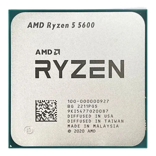 Processadores De Cpu Amd Ryzen 5 Série R5 5600x | Frete grátis