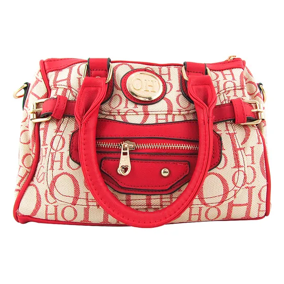 Cartera Mediana Oh De Tela