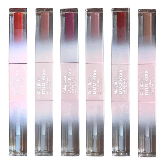 Batom Duo Kiss Da Ruby Rose Cor Dk 01