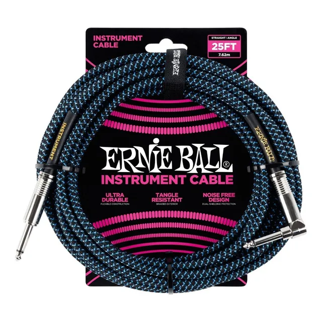 Cable Plug Para Instrumento Ernieball 8 Mt Trenzado 25ft