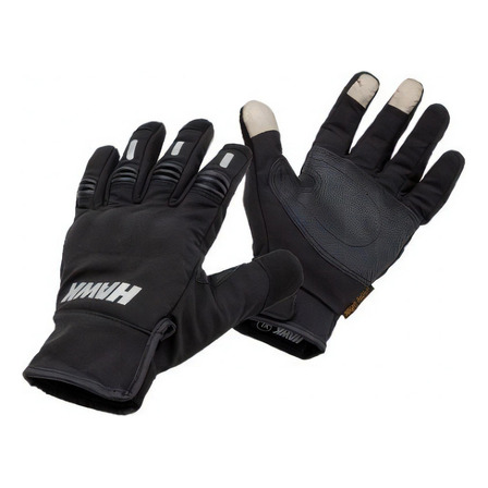 Guantes Moto Hawk Night Rider Termicos Tactil Color Negro Talle M Guantes Moto Hawk Night Rider Termicos Tactil Color Negro Talle M