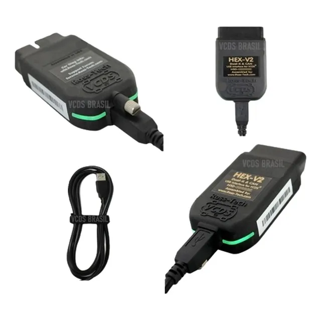 Cabo Vcds Hex V2 Vag Versão Atualizada Português - Novo!
