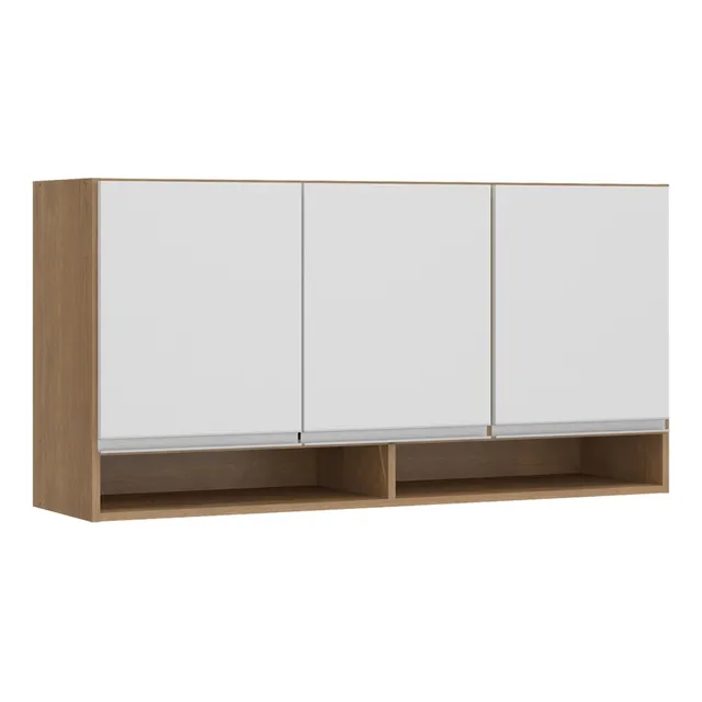 Aéreo De Cocina 3 Puertas Y 2 Estantes - Expansión Uy - 451