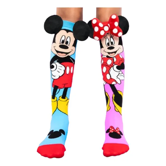 Calcetines De Minnie Y Mickey Mouse