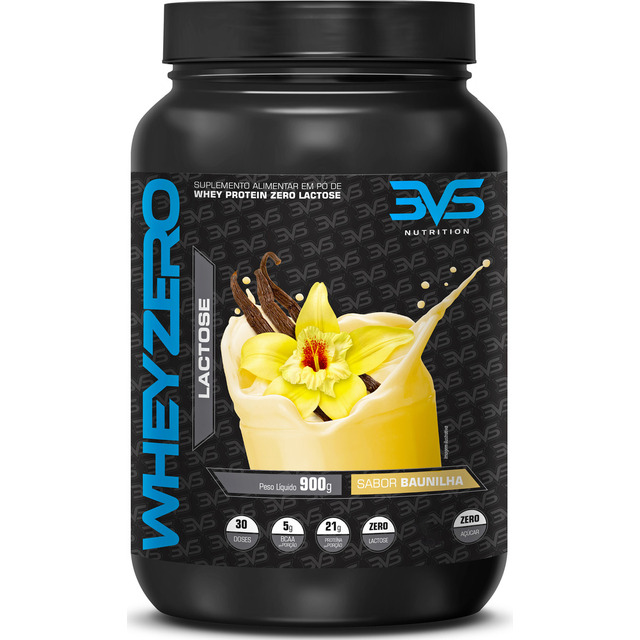 Whey Zero Lactose 900g Sabor: Baunilha - Fórmula Exclusiva Com 21g De Proteína Por Dose Whey Zero Lactose 900g Sabor: Baunilha - Fórmula Exclusiva Com 21g De Proteína Por Dose