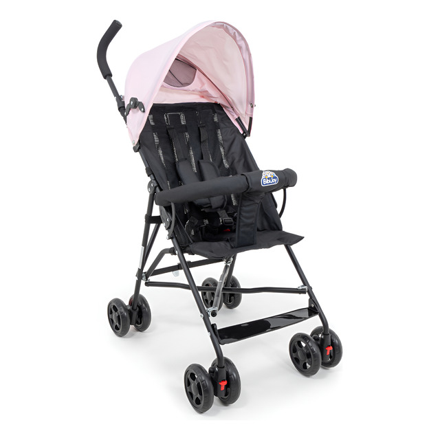 Carrinho De Bebê Passeio Guarda Chuva Mega Compras
