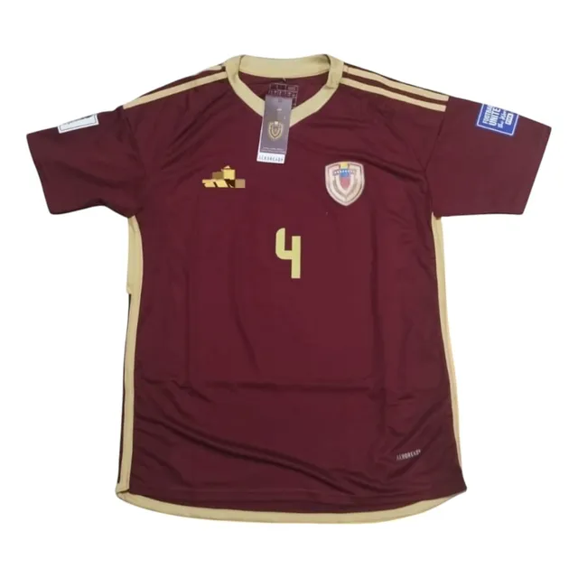 Camiseta De Futbol Local Venezuela Nuevo Dorsal 24/25