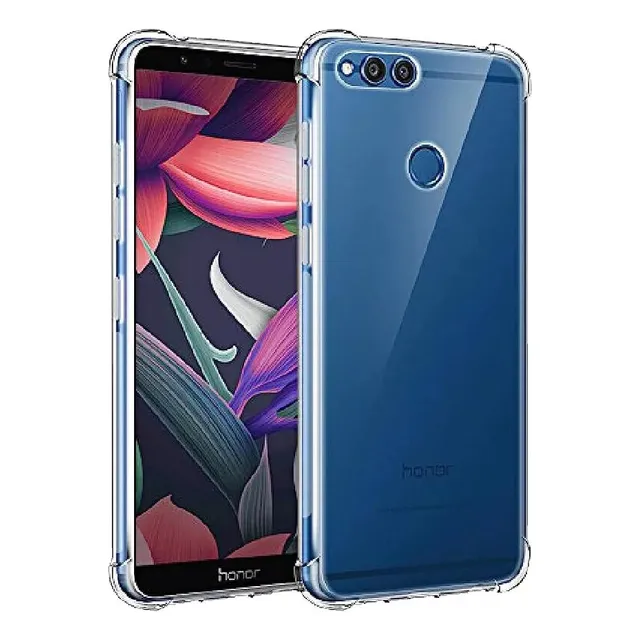 Funda De Tpu Esquinas Ref Compatible Con Huawei Honor 7x