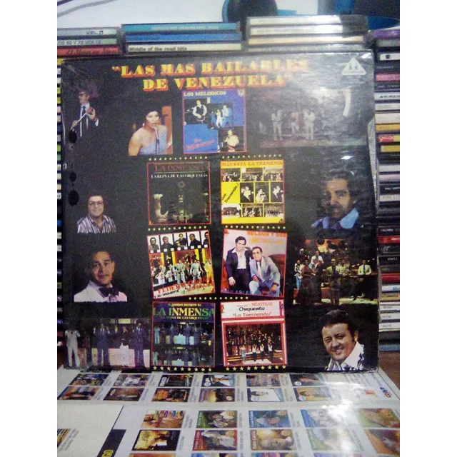 Las Más Bailables De Venezuela Varios Artistas Lp Nuevo