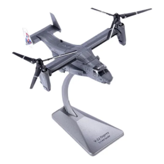 L Adorno De Avión Modelo De Helicóptero V22 A Escala 1/144