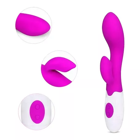 Vibrador Punto G Clítoris Estimulador Dildo Mujer Sexshop