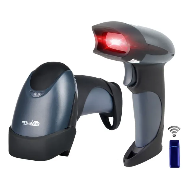 Lector Código De Barra Netum Nt-m2 Wireless Black