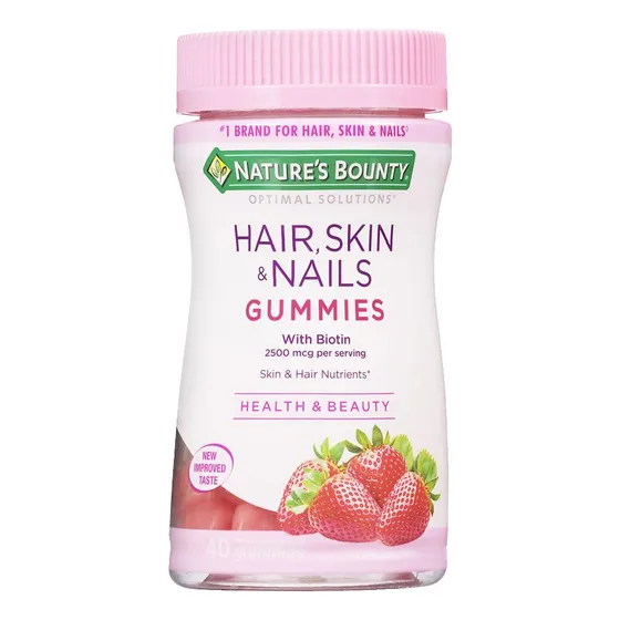 Natures Bounty Hair Skin & Nails Gummies 80u Pelo Piel Uñas