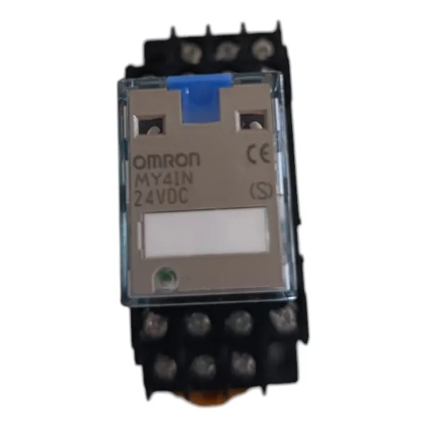 My4in Relevador   Omron  A 24vdc Con Base (10 Pzas)