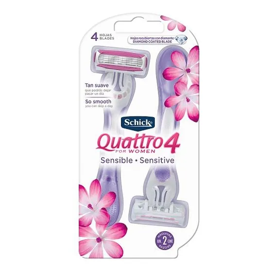 Schick Quattro Mujer 2 Uds.