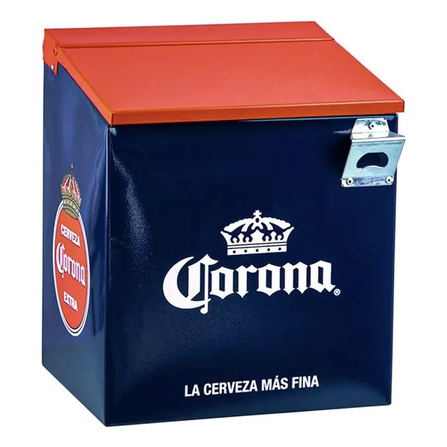 Hielera Metalica Corona 15 L