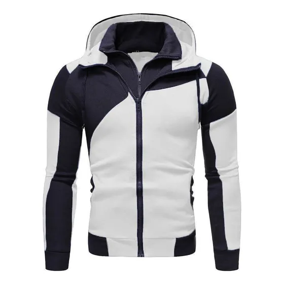 Sudadera Hombre Capucha Gorro Forro Polar Con Cremallera