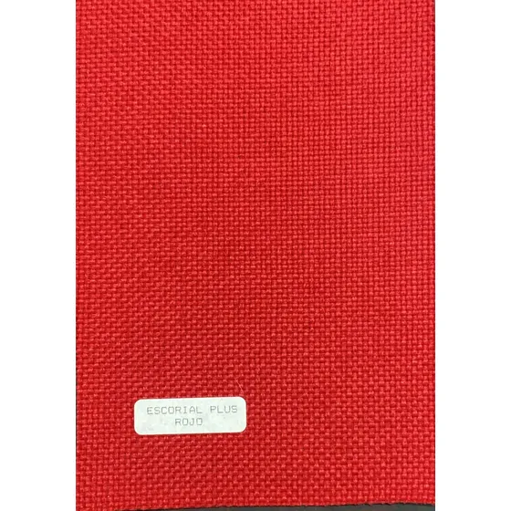 Tela Escorial Plus Rojo Para Tapiceria 