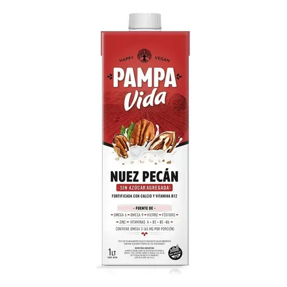 Leche De Nuez Pecan Pampa Vida - 1 Litro