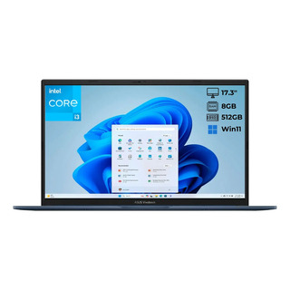 Notebook Asus Vivobook 17.3 Intel I3 1215u 8gb 512gb Ssd W11 Notebook Asus Vivobook 17.3 Intel I3 1215u 8gb 512gb Ssd W11
