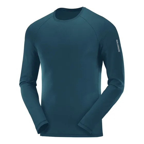 Remera Hombre Salomon - Predict Ls Tee - Running