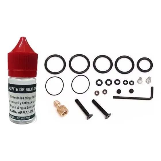 Kit Reparacion Oring Orings Inflador Fox Apolo + Silicona