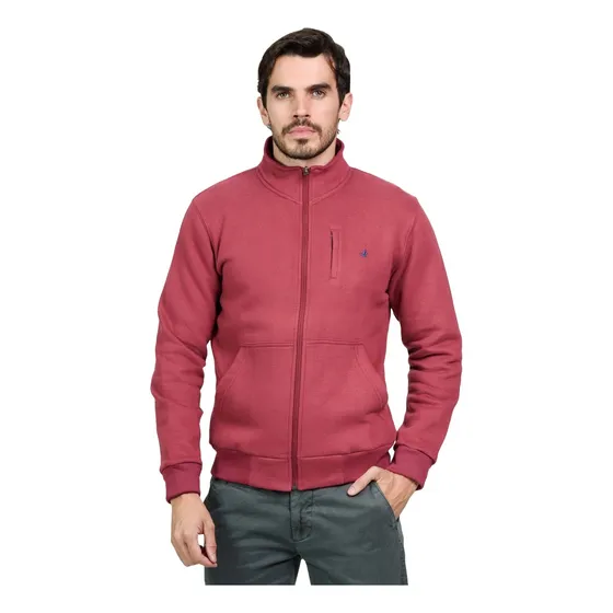 Camperas Buzos Hombre Algodón Frisado Brooksfield 8608b