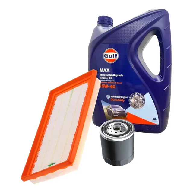 Kit Filtros + Aceite 15w40 Para Hyundai Atos Año 2003/2007