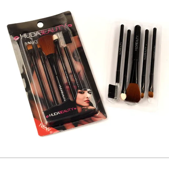 Huda Beauty Set 5 Pinceles Brochas Maquillaje