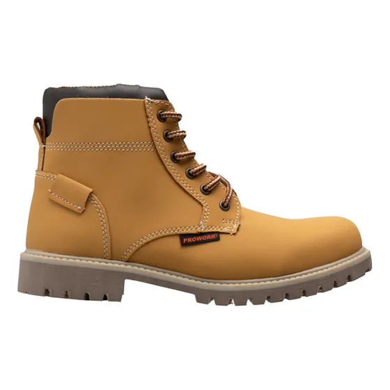 Botas Hombre Prowork Casual Militar Cierre Industrial