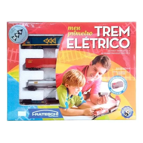 Trem Elétrico Frateschi - De Carga Mrs Ref. 6522 1:87