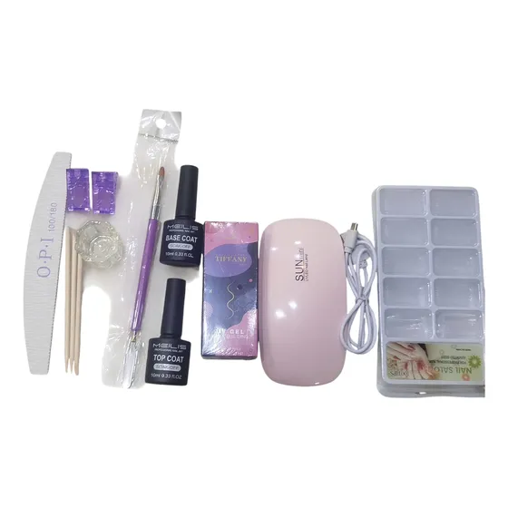 Kit Básico Para Polygel, Sistema, Molde Dual