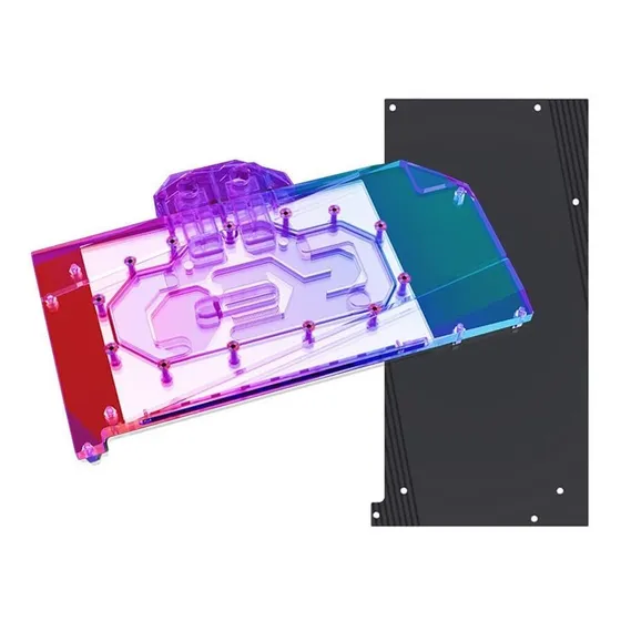 Bloque Refrigeracion Agua Gpu Cobre Para Msi Geforce Rtx 5 V