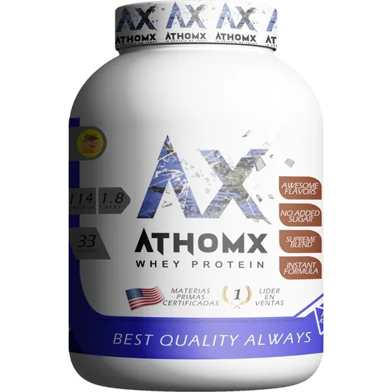 Whey Protein Athomx 1 Kg Proteina Suero Leche Gold Quality