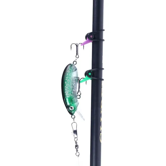 Combo X10 Hook Keeper Pesca Accesorio Para Cañas Señuelos