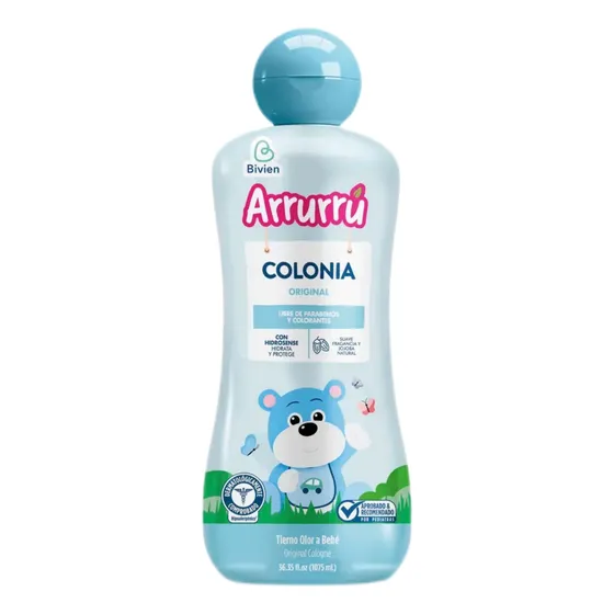 Arrurru Natural Colonia Original Suave Fragancia X 1075 Ml