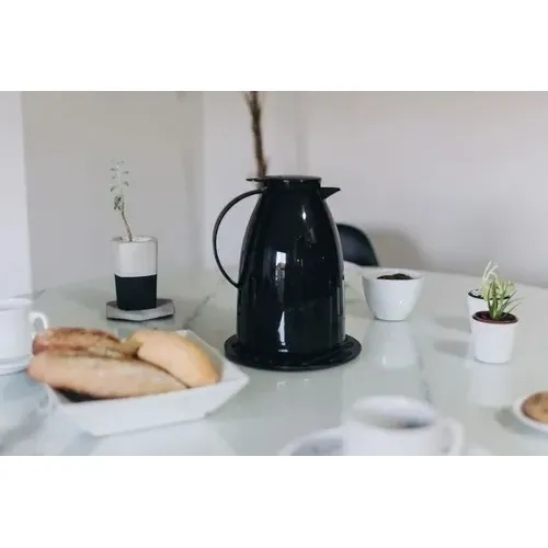 Bule Térmico Viena 750ml Com Gatilho Preto - Invicta